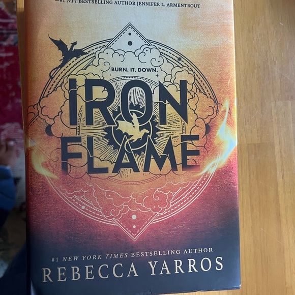 Books one and two of the The Empyrean Series- Fourth Wing and Iron Dome - Picture 3 of 3